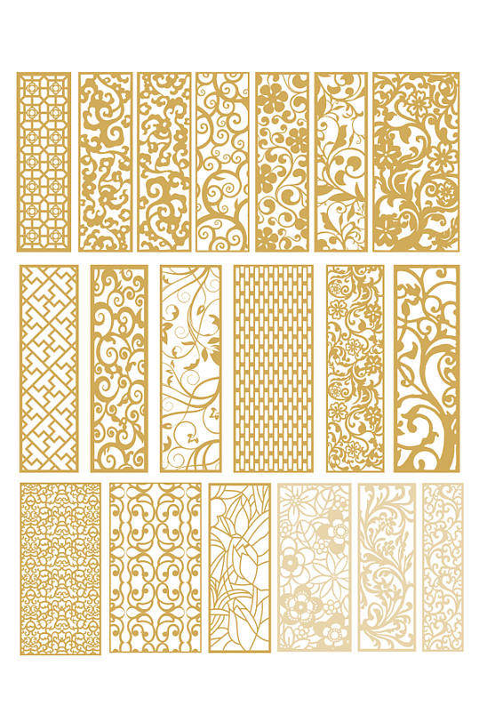 高清镂空花纹素材