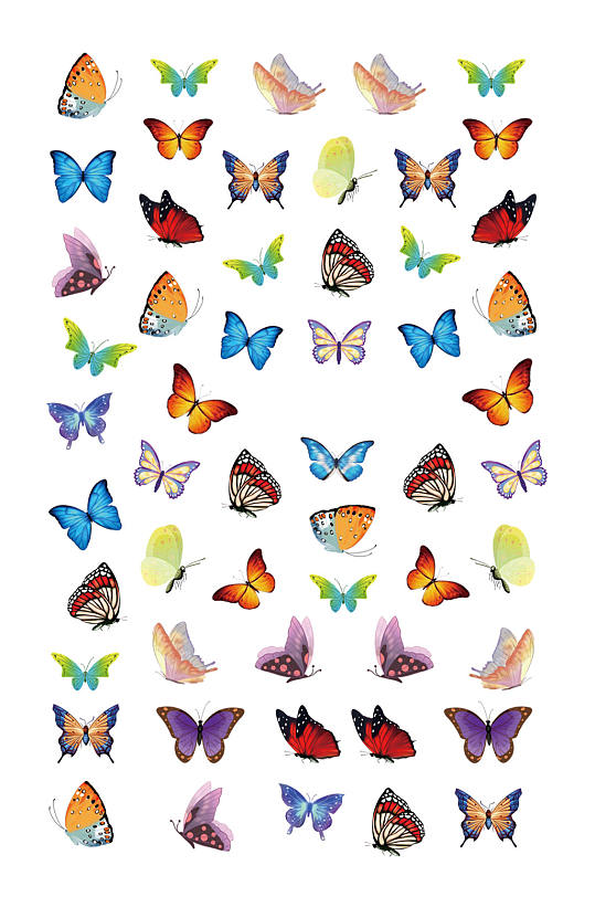 高清图片卡通蝴蝶素材
