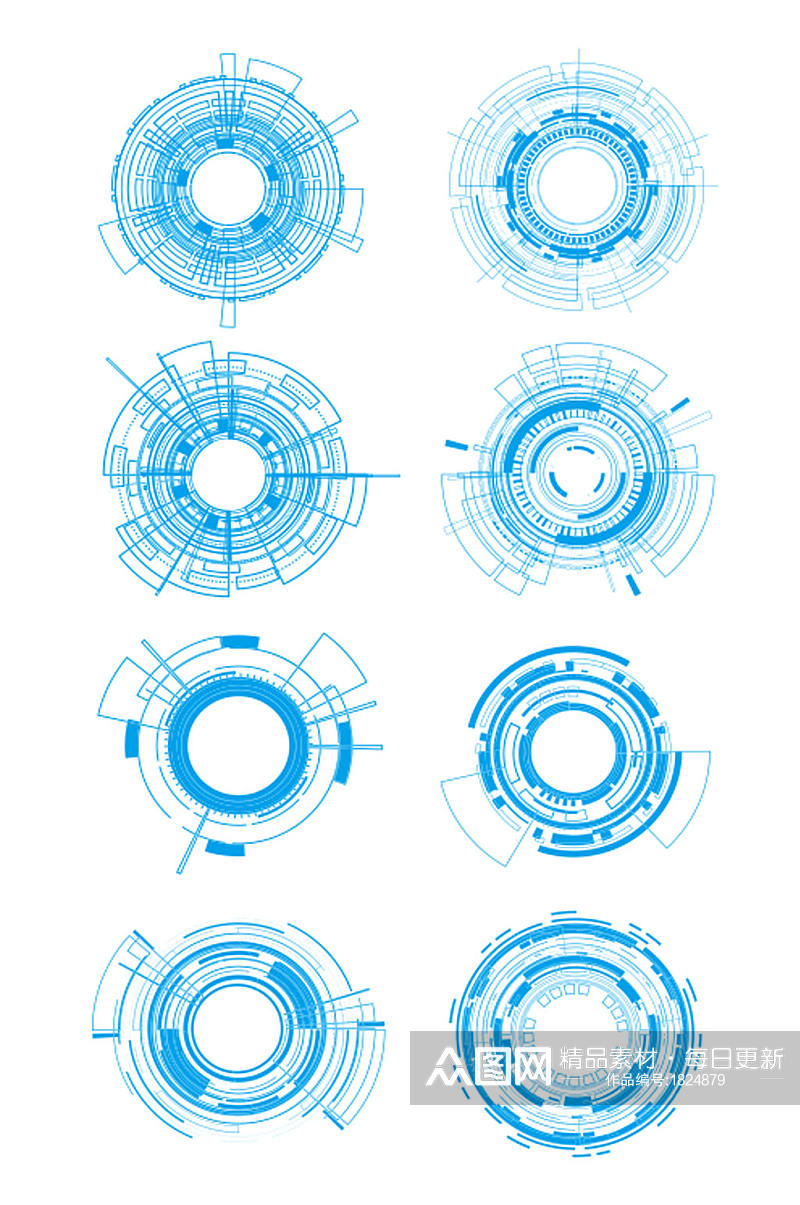高清科技元素素材素材