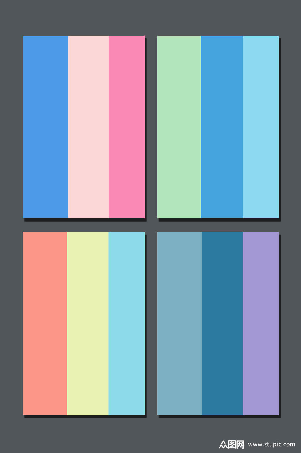 高清配色卡图片素材