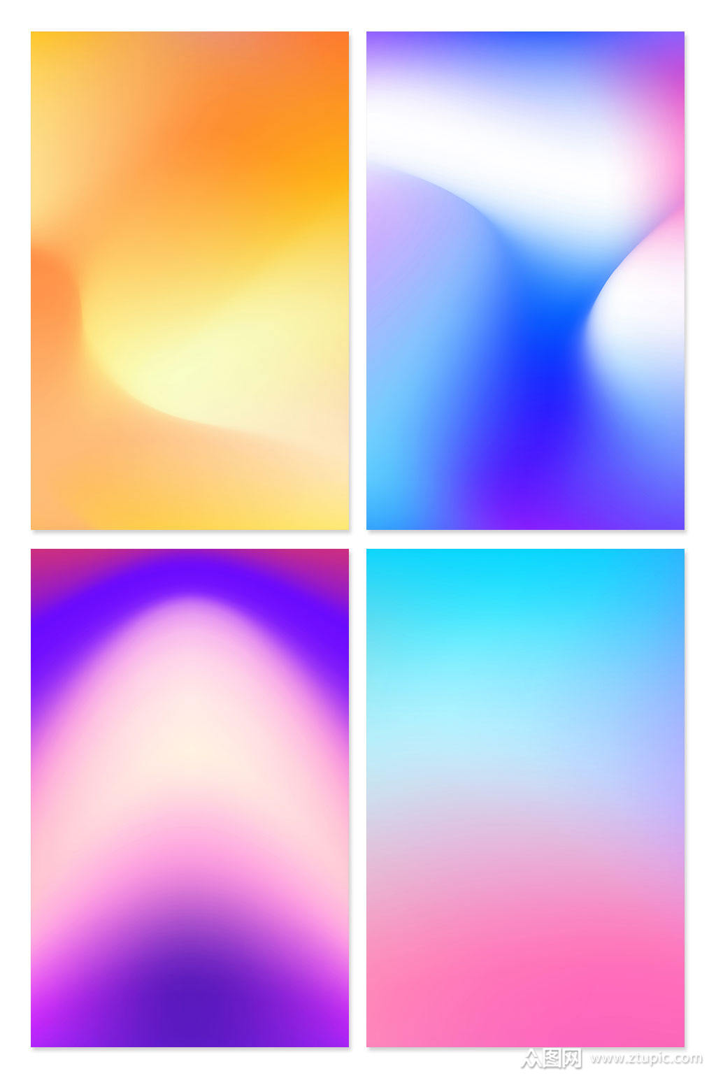 高清渐变海报背景素材