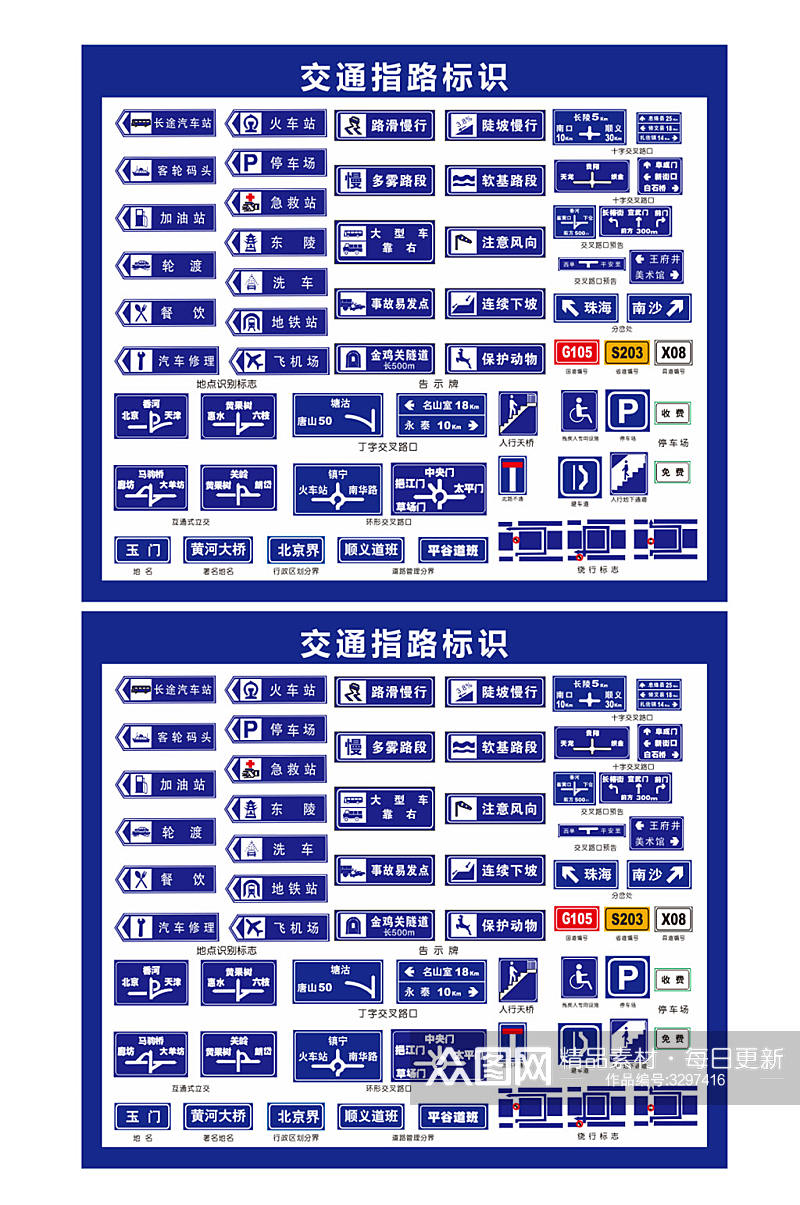 交通安全禁止标识牌设计素材