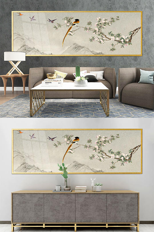 高清中式古风装饰画-众图网