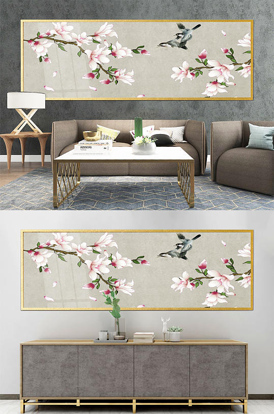 简易中式古风装饰画-众图网