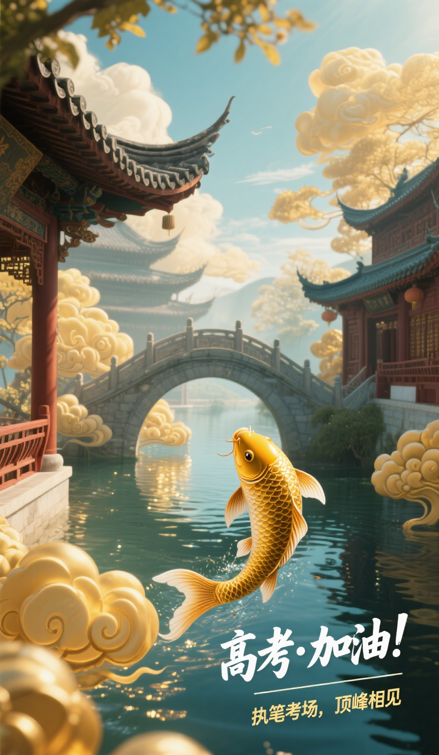 中国风高考祈福图片素材