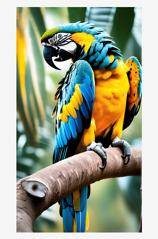 数字艺术金刚鹦鹉摄影动物壁纸