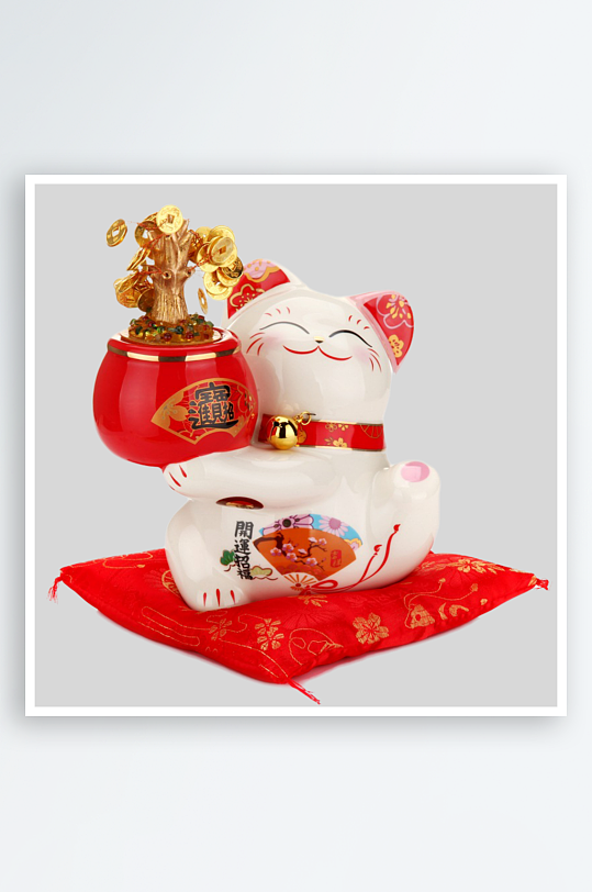 招财猫免扣素材png-众图网