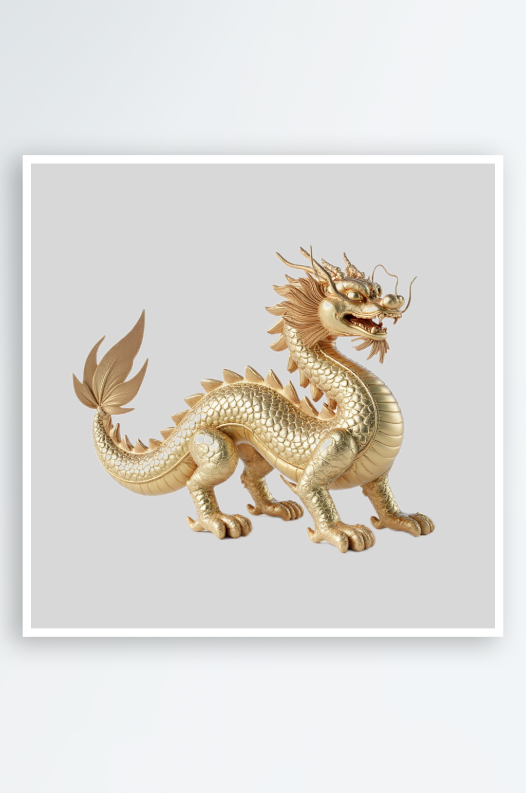 祥瑞青龍模型素材素材