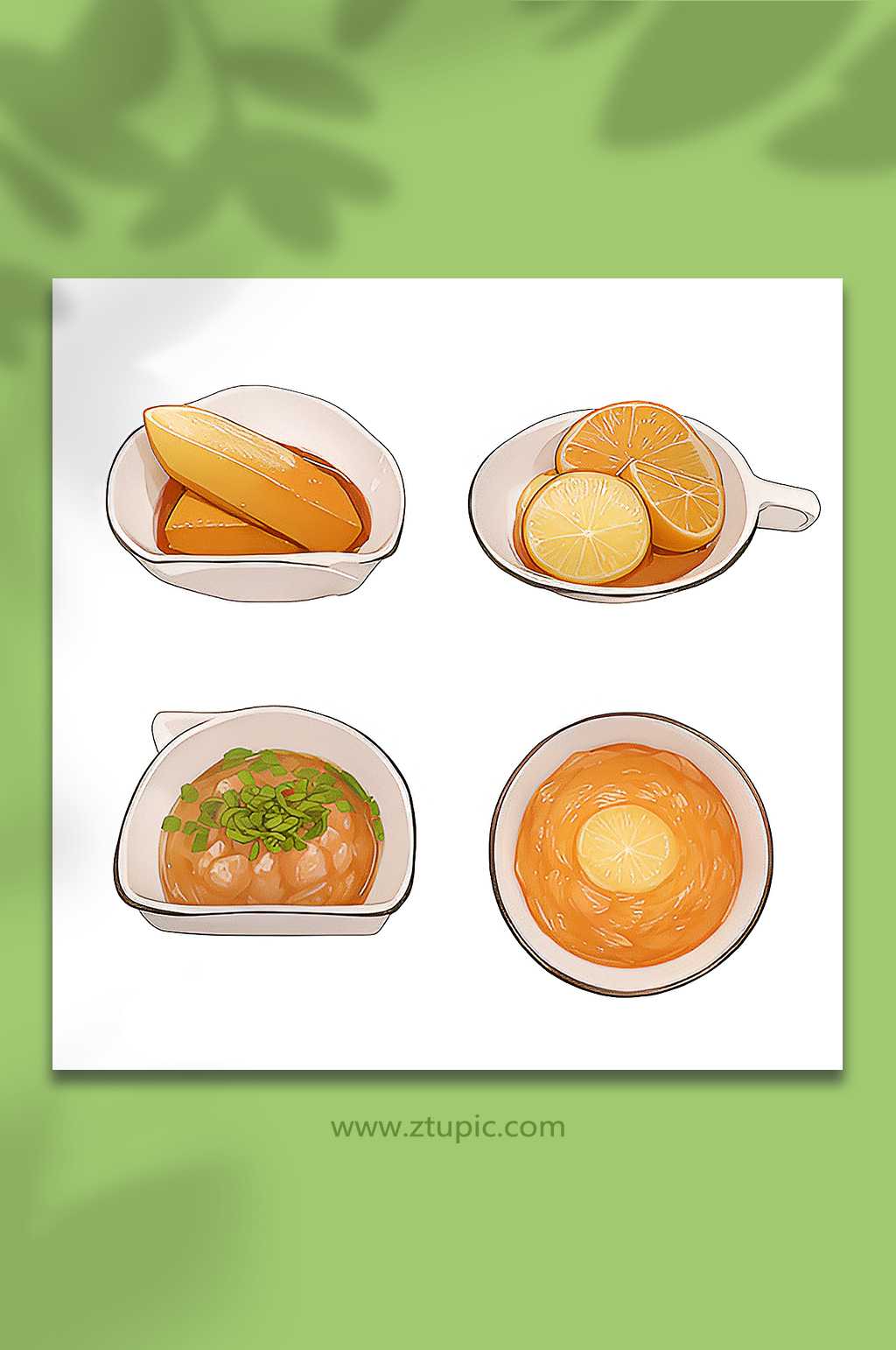 四份诱人美食素材6素材