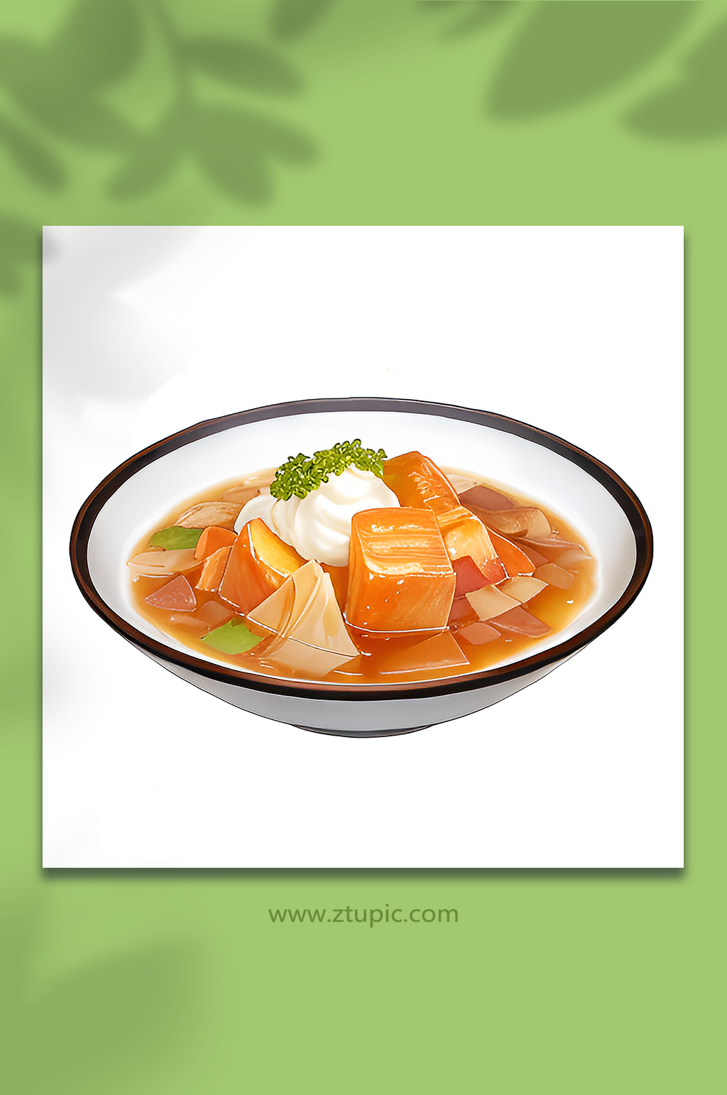 汤类料理美食素材2素材