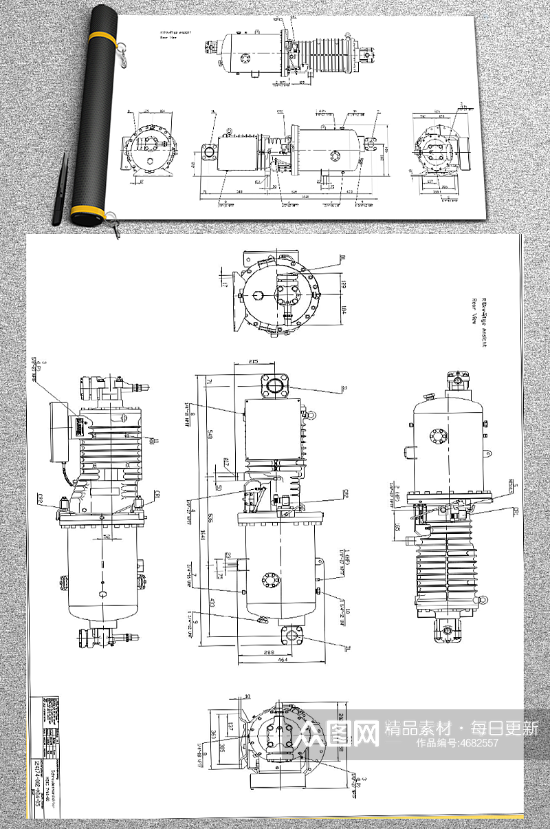 CAD机械设计图纸素材