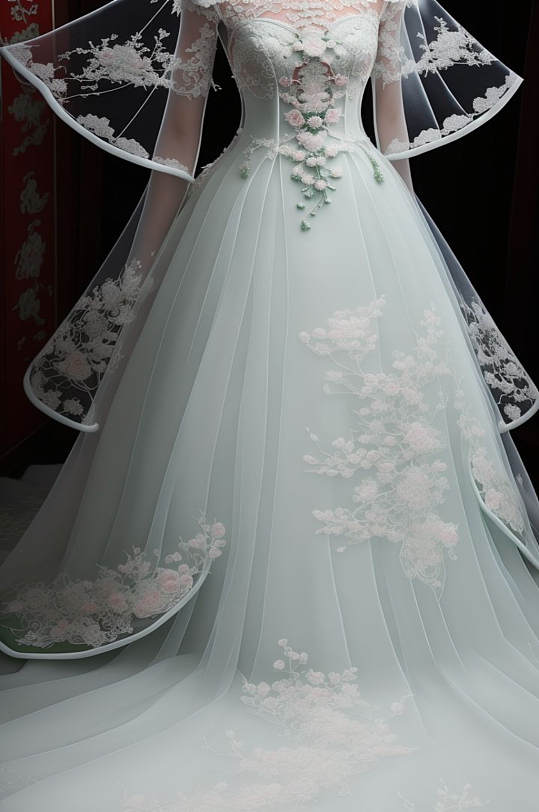 数字艺术婚纱礼服设计