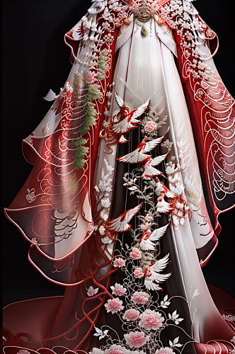 数字艺术婚纱礼服设计