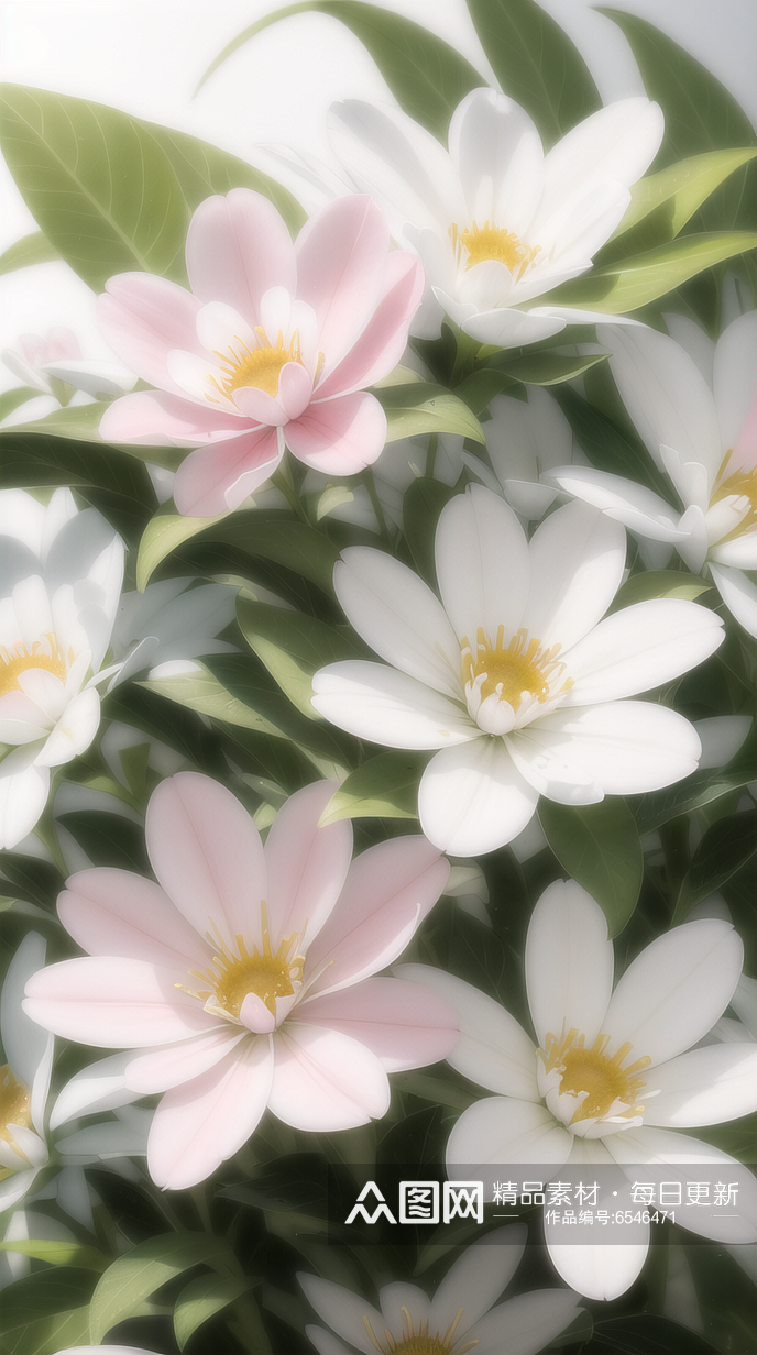 数字艺术植物摄影花卉摄影数字插画装饰画素材