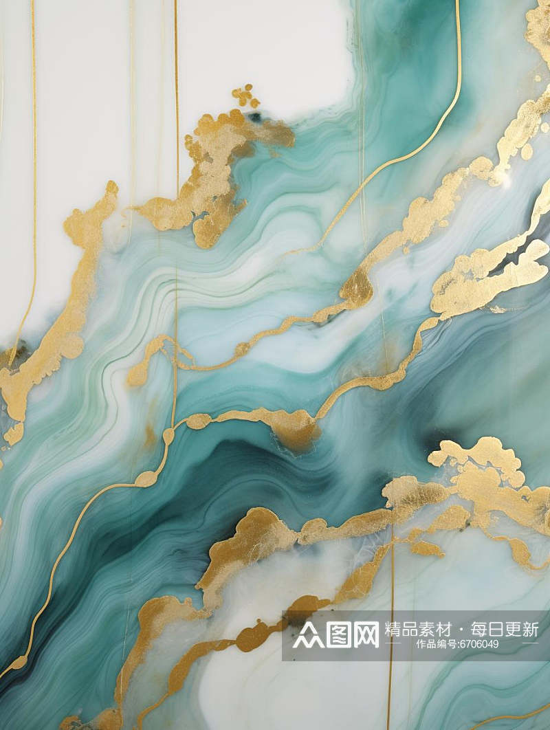 数字艺术写意山水大理石花纹纹理素材