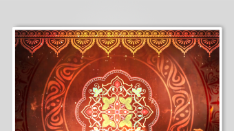 4k古典民族异域新疆舞蹈背景视频维吾尔族-众图网