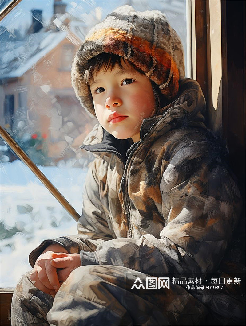 数字艺术儿童摄影艺术摄影插画儿童插画插图素材