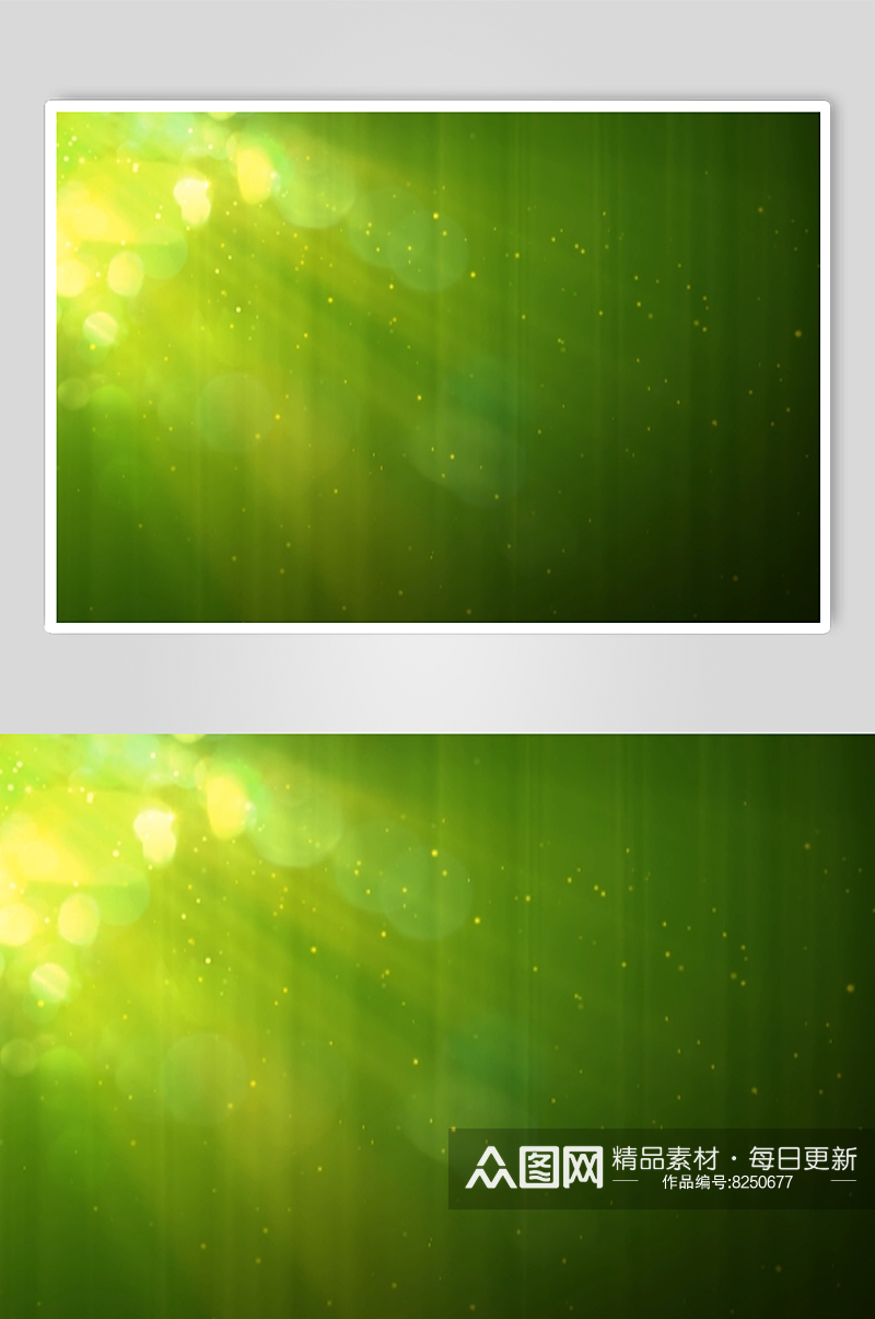 绿色光点粒子视频背景素材粒子视频素材素材