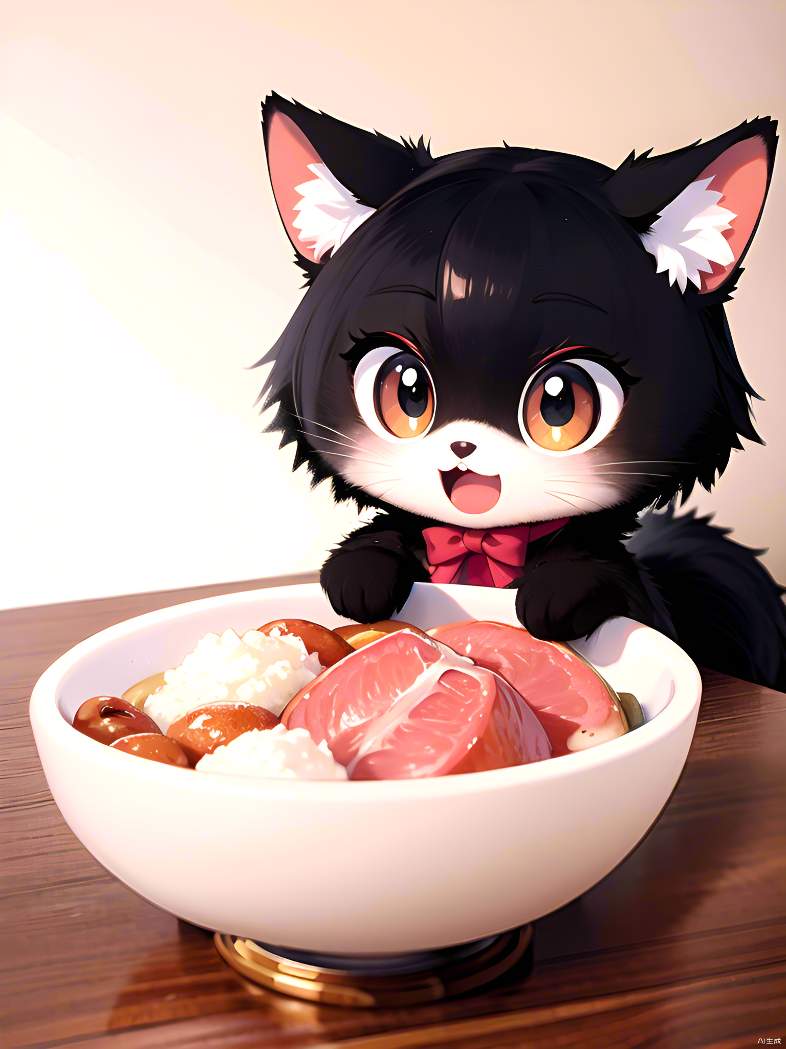 数字艺术 萌宠插图   猫猫手绘素材