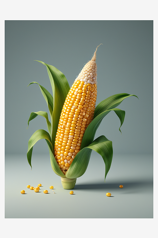 数字艺术食品摄影玉米摄影