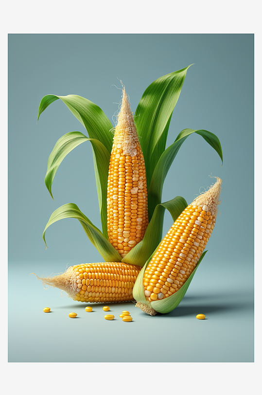 数字艺术食品摄影玉米摄影