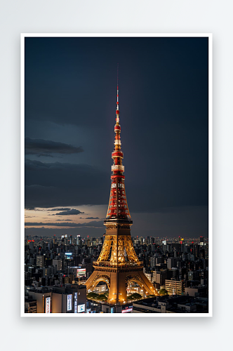 数字艺术风光摄影建筑物地理标志铁塔信号塔
