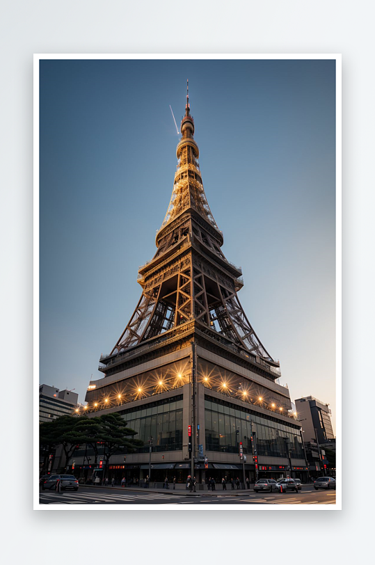 数字艺术风光摄影建筑物地理标志铁塔信号塔