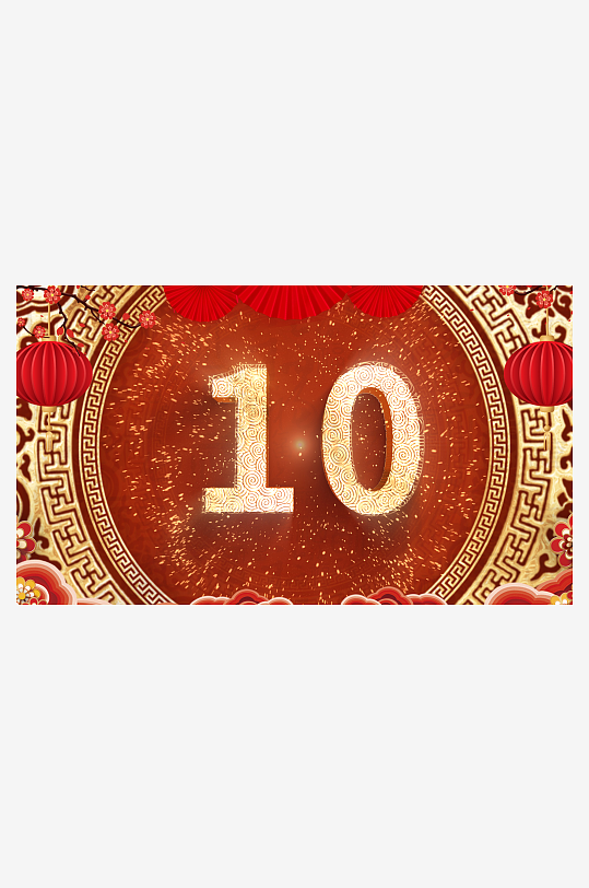 0372024年龙年新年倒计时ae模板龙-众图网