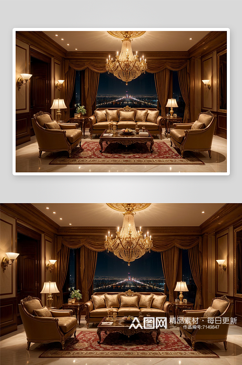 4数字艺术家居设计沙发设计客厅效果图素材