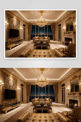 4数字艺术家居设计沙发设计客厅效果图