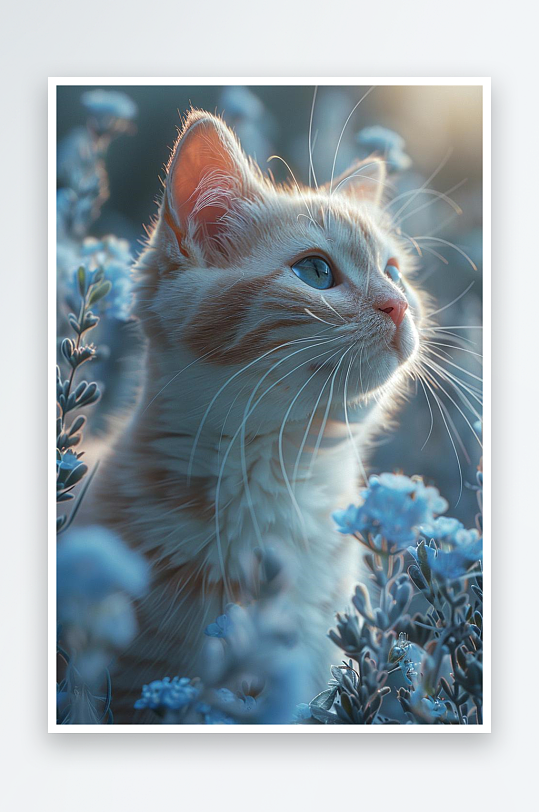 数字艺术宠物摄影宠物写真宠物猫咪海报素