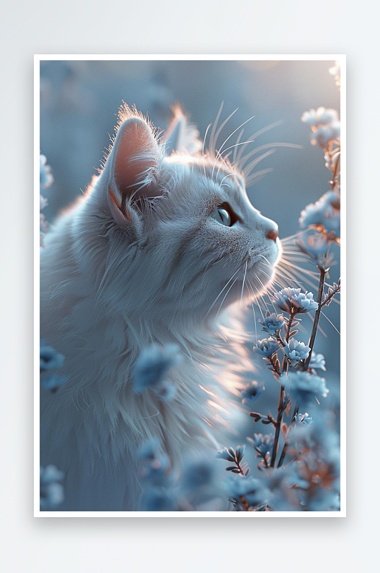 数字艺术宠物摄影宠物写真宠物猫咪海报素