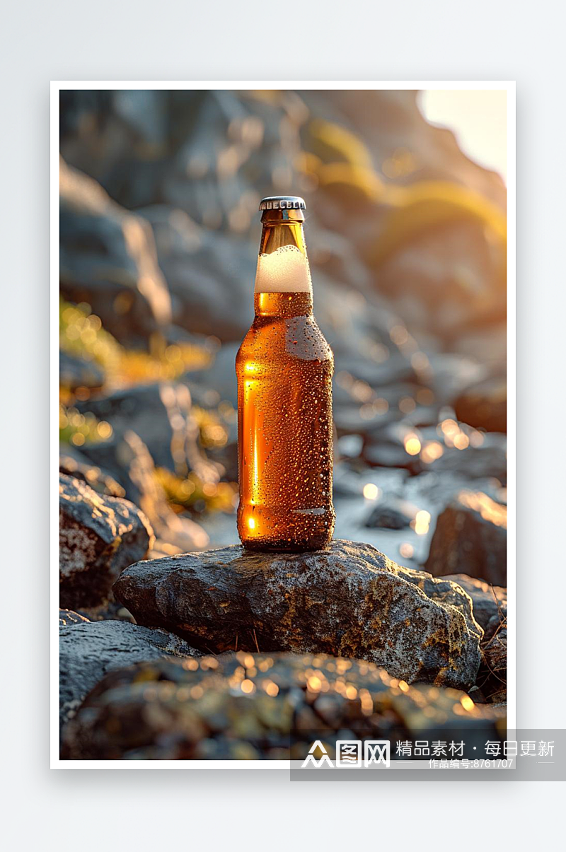 数字艺术啤酒摄像电商摄影电商主图酒类插素材