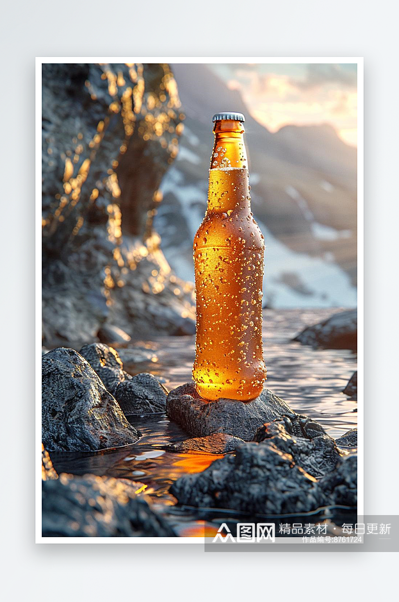 数字艺术啤酒摄像电商摄影电商主图素材