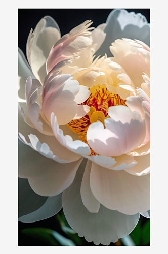 数字艺术牡丹花摄影花卉背景