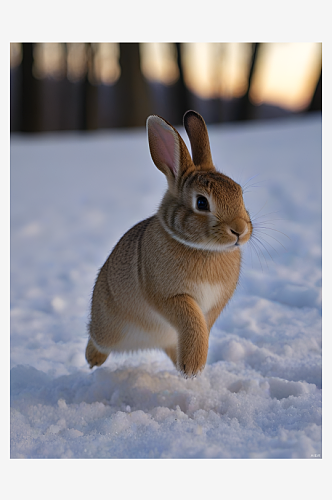 数字艺术兔子宠物摄影
