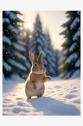 数字艺术兔子宠物摄影创意摄影