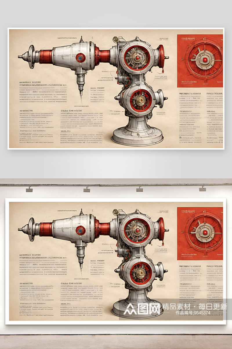 数字艺术机械工程图素材