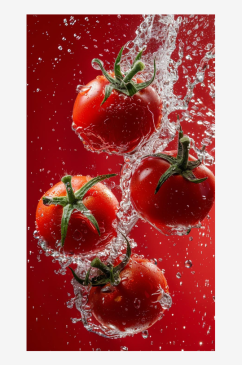 数字艺术 美食壁纸  番茄摄影 延时摄影