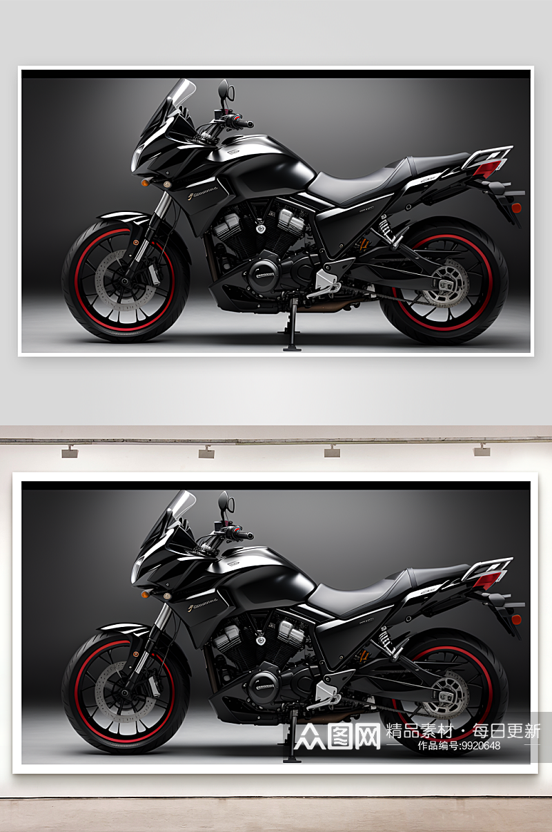 数字艺术 摩托车 摩托车背景素材