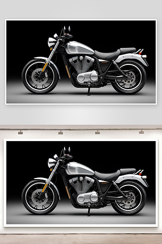 数字艺术 摩托车 摩托车背景