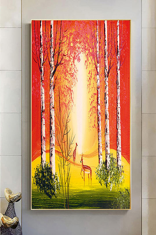 简约唯美风景装饰画