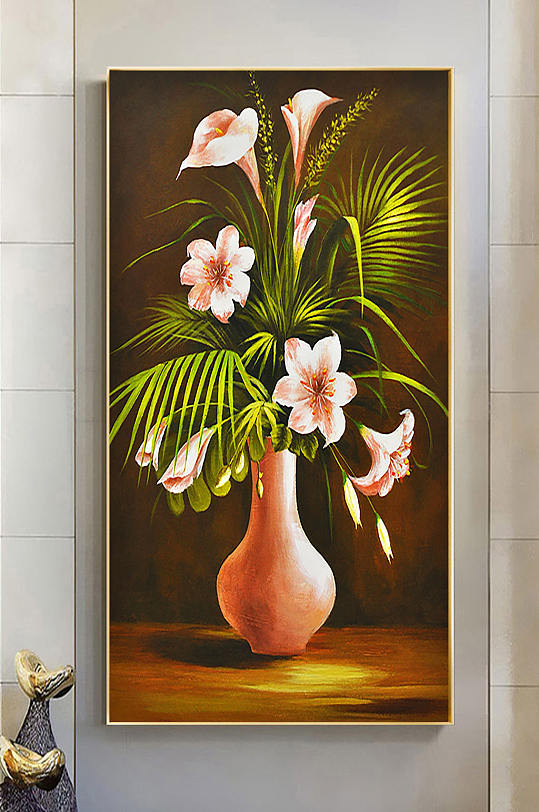 创意花瓶设计装饰画