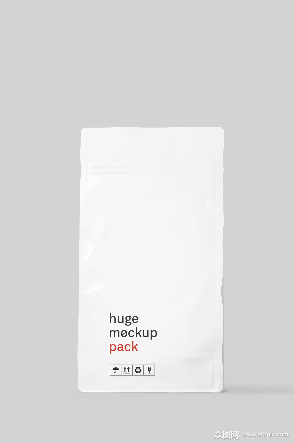 咖啡饮料食品包装袋纯白模板下载-编号367072-众图网