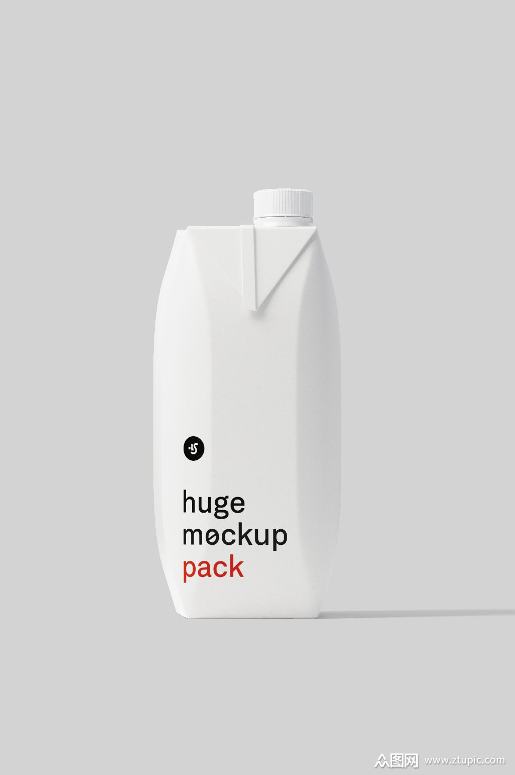 咖啡饮料食品包装袋牛奶利乐砖样机