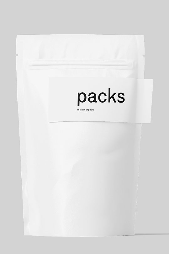 咖啡饮料食品包装袋极简