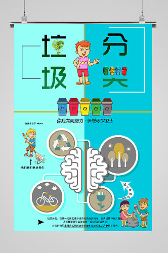 垃圾分类保护环境美好世界