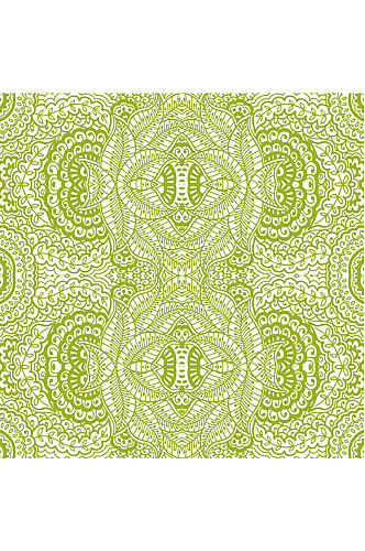 矢量装饰绿色纹理图案