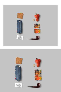调色盘花椒装饰宣传蔬菜展示样机