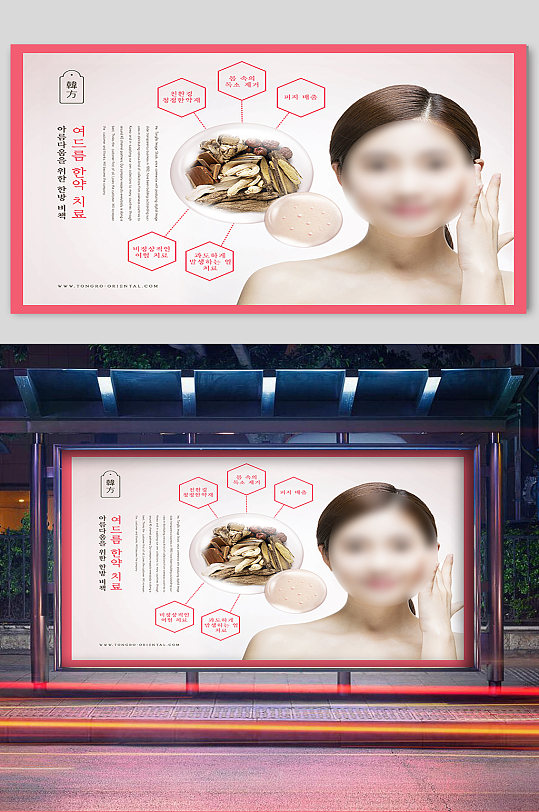 中医调理健康护理宣传海报